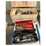 Belt sander, power nailer, Rockwell