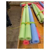 Group of 6 pool noodles