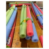 Group of 6 pool noodles