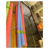 Group of 6 pool noodles