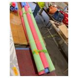 Group of 6 pool noodles