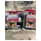 2ct Hanes Women Underwear Sz 10