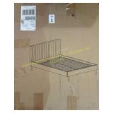 Resident queen upholstered headboard only (slate)