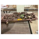 3 ct rustic plastic frame