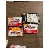 Mucinex and nail stickers