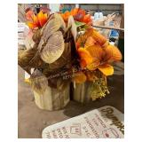 2ctFall Decor & Wooden Sign