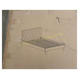 Resident queen upholstered headboard only