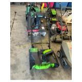 Green works snowblower (no battery)