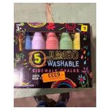 Jumbo Washable Sidewalk Chalk