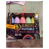 Jumbo Washable Sidewalk Chalk