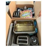 Toasters, pots and pans