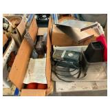 Clear flex door, air pump, supplies