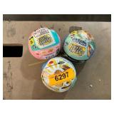 Mini-verse Toy ball containers 3-ct