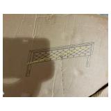 Resident king upholstered headboard (grey)