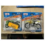 Maisto Motorcycle Toy 2-ct