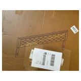 Resident king upholstered headboard (grey)