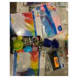 Group of party items