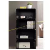 Hodedah 8-Door Enclosed Cabinet, Black