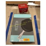 Bel Fer skillet, recipes box