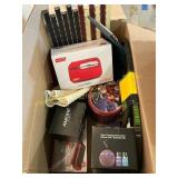 Wall art, hand mixer, tools