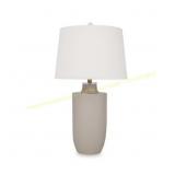 Ashley Cylener Table Lamp, Off White
