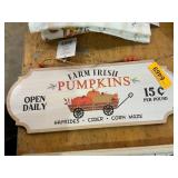 Autumn Decoration Signs