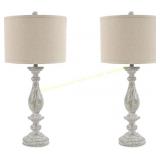 Ashley Table Lamp 31" Whitewash