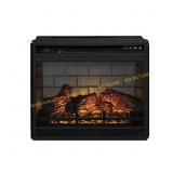 Ashley Electric Fireplace Insert - Black