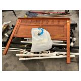 Bed frames, head boards