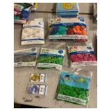 Lot of balloons and candles