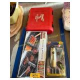Grill set, beard trimmer, tool box