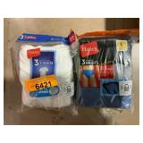 3 set Briefs L & 3 set White Tees 2T/3T