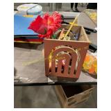 Decorative Box W/ Pens & Reusable Ice Cubes