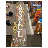 Wooden Thankful Sign