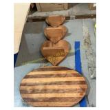 Wood shelf and board