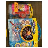 Bubble pin wheel and solution set