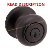 Kwikset Cove Venetian Bronze Door Knob