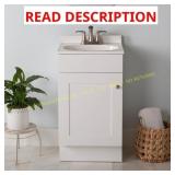 Project Source 18-in White Vanity Top