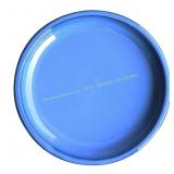 allen + roth 11.6-in Blue Ceramic Plant Saucer