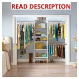ClosetMaid BrightWood Wood Closet System