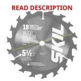 SKIL 5-1/2-in 18-Tooth Circular Saw Blade