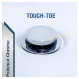 Dearborn Tub Drain Touch Toe Closure