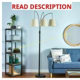 allen+roth Bronze Floor Lamp - GLASS SHADE BROKE