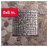 Oatey Vivante 6in Stainless Shower Drain