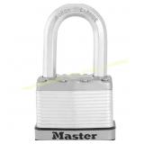 2Ct Outdoor Padlock, 2 in. Wide, 1-1/2 in. Shackle