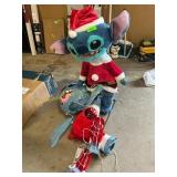 Stitch Christmas Yard Ornament