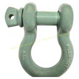 3/4" D-Shackle 4-3/4 Ton   Battlefield Green