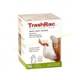 Trashrac 3 gal Trash Bags Handle Tie 96 pk