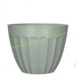 Allen + roth Round Green Planter