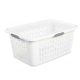 Sterilite White Plastic Laundry Basket